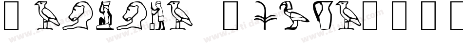 Pharaoh Glyph字体转换